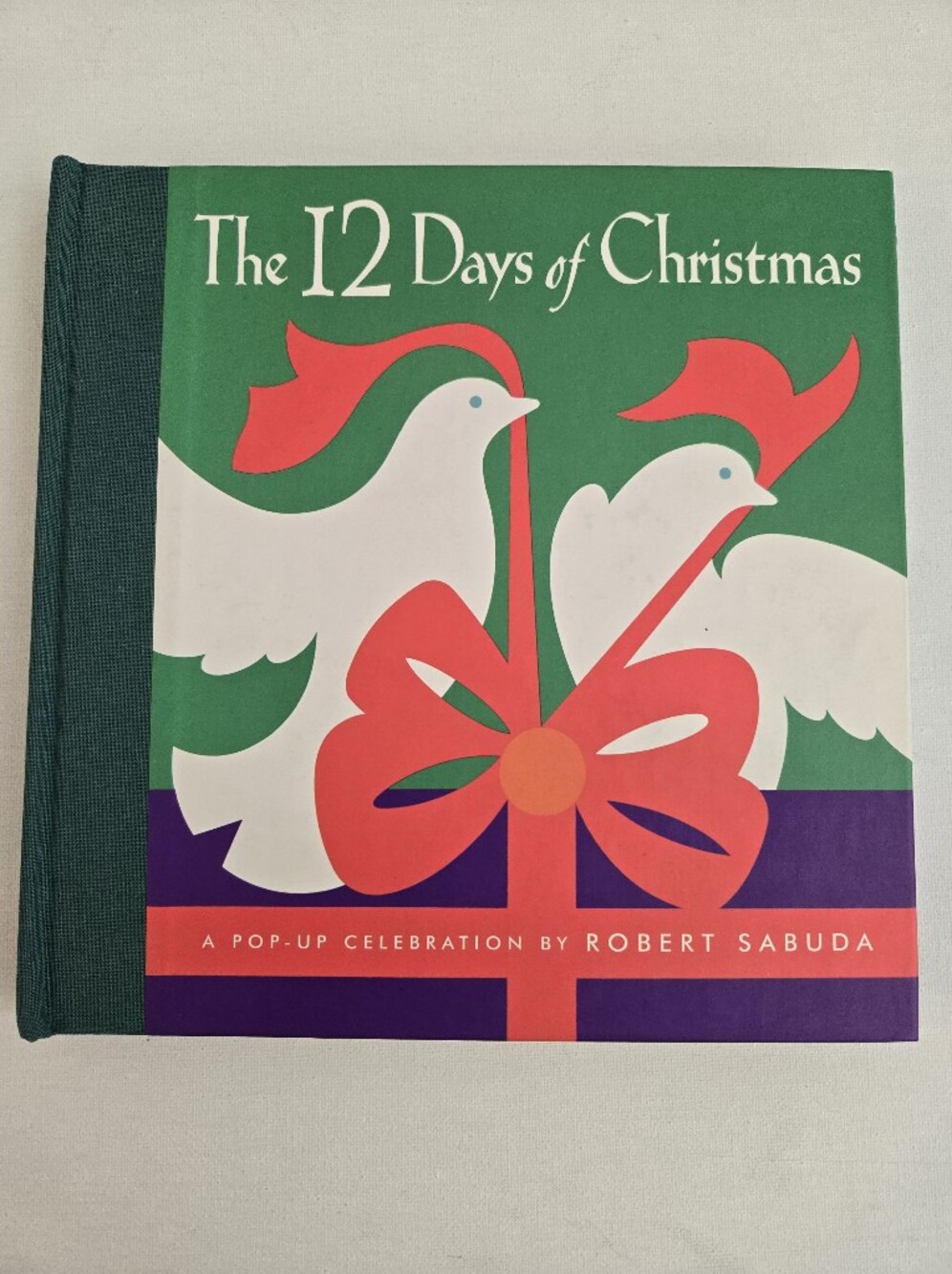 Robert Sabuda- "12 Days Of Christmas" A Pop-up Celebration Book. 1996.